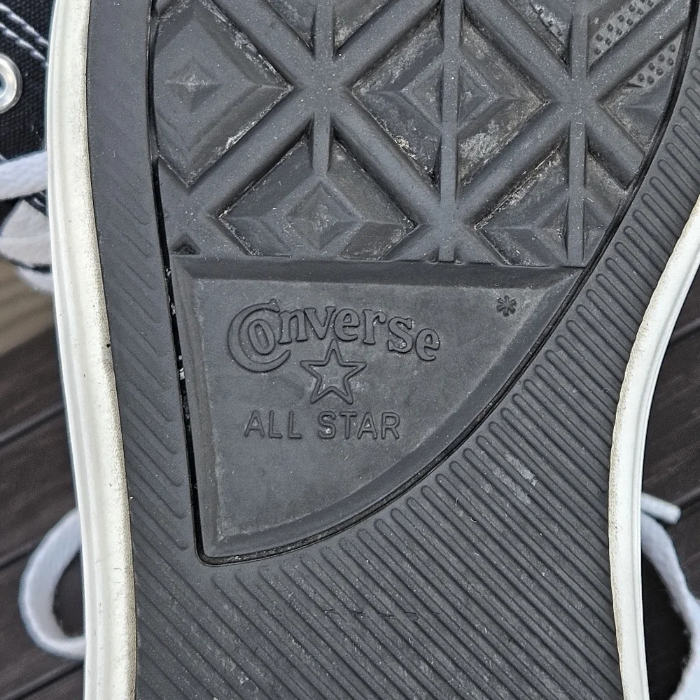 CONVERSE Chuck Taylor All Star Move Hi Black 568497C Chunky Platform Women's 9 - Picture 13 of 16